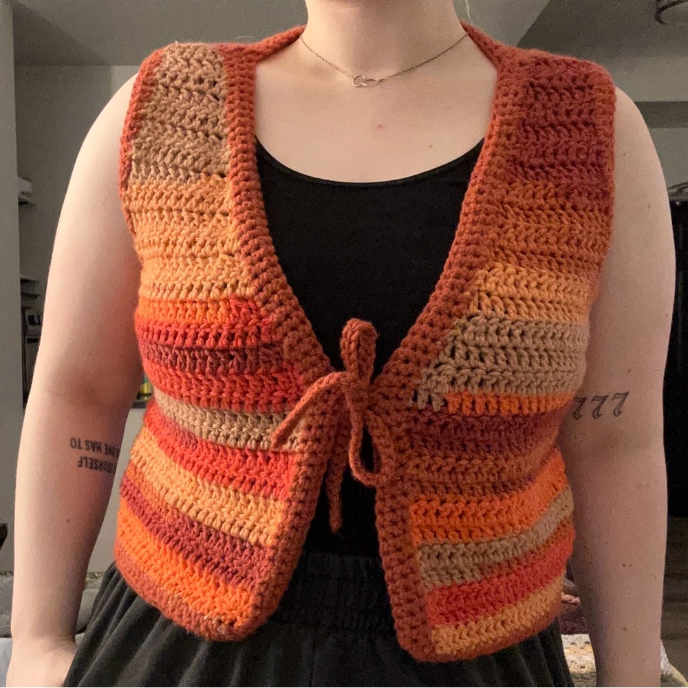 Handmade Crochet Vest